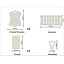 Ver imagem 6 de Berço Infantil Bebê Reborn 52,2 X 55,5 Branco Ofertamo