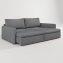 Ver imagem 2 de Sofá Cama Retrátil 260cm 04 Lugares Resplendor