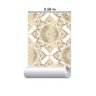 Papel de Parede Adesivo Indiano Mandala Gold N015081 0,58x3M - 3