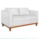Ver imagem 2 de Sofá 3 Lugares Europa 180 cm Estilo Conforto e Elegância Suede Branco - ADJ Decor