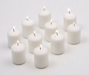 Ver imagem 1 de Kit Com 100 Velas Decoração Casamento, Festas - Até 6 Horas