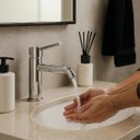 Ver imagem 2 de Torneira de Água Fria Bica Baixa para Banheiro - Cromada - Dp4101 Drop Metais