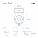 Ver imagem 2 de Tampa de Vaso Fiori Marfim (bege Claro) para Bacia Fiori