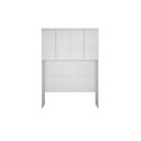 Ver imagem 1 de Modulado de Quarto Armário Ponte Aéreo Casal Rizon C- 4 Portas Branco - Novo Horizonte
