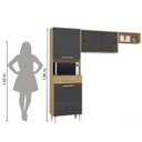 Ver imagem 6 de Armário de Cozinha 4 Portas 1 Gaveta Isabelle Aramóveis 