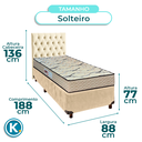 Ver imagem 3 de Kit Cabeceira + Cama Box + Colchão Solteiro D33 Maxsono Paropas