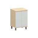 Ver imagem 1 de Balcão de Cozinha 100% MDF 2 Portas 60cm Aura Luciane Móveis