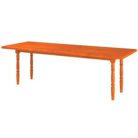 Mesa Retangular Piratini Colonial 90x250cm 100Lb