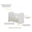 Ver imagem 4 de Berço para Colchão 60 x 130 cm Ana Lívia Multimóveis FG0515 Branco