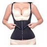 Cinta Modeladora Cintura Mulheres Colete Zíper Praticidade - 8