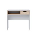 Ver imagem 3 de Escrivaninha Estudo Bit 90cm com 1 Gaveta Taurani Nobre Colibri Moveis