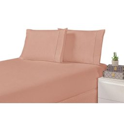 Jogo de Cama LAURA Solteiro ROSE - 1