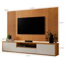 Ver imagem 5 de Conjunto de Painel com Rack Vertex para Tv de 65 Polegadas Mavaular