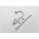 Ver imagem 2 de Torneira Misturador Cozinha Aço Escovado com bica móvel Gourmet Misturador HM-F04036 Harmony Mistura