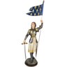 Imagem Escultura Santa Joana D'Arc 35cm - 4