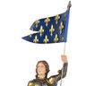 Imagem Escultura Santa Joana D'Arc 35cm - 6