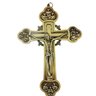 Crucifixo de Parede Metal 20 cm 12 Apóstolos nas Pontas PV - 1