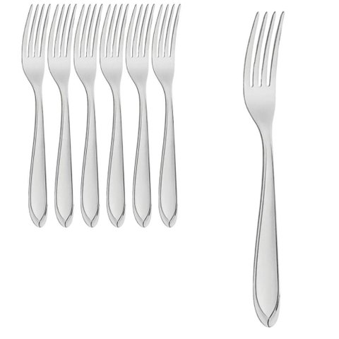 Kit 30 Garfos Mesa Monaco Ad Importado Aço Inox Resistente