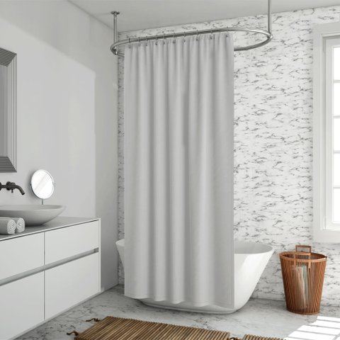 Papel de Parede Lavavel para Banheiro Cozinha Revestimento Mármore Marble White Tacolado 0,58 X 1,00