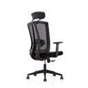 Ver imagem 3 de Cadeira Presidente Pelegrin Premium PEL-A109 Tela Mesh Preta