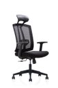 Ver imagem 2 de Cadeira Presidente Pelegrin Premium PEL-A109 Tela Mesh Preta