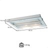Depurador/exaustor de Embutir Fischer Slim 60 Cm Aço Inox 220v com Filtro 3 Velocidades 5760-10336 - 3