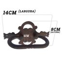 Ver imagem 2 de Puxador De Ferro Enferrujado Rustico Artesanal Bom Preço Libertas Rosas Artesanato Puxador de Gaveta