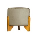 Ver imagem 1 de Puff Banqueta Catar Luxo Decorativo - Suede Cappuccino