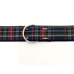 Coleira para Cachorro Xadrez Nylon Preta Nº. 8 (56cm-68cm) - 2