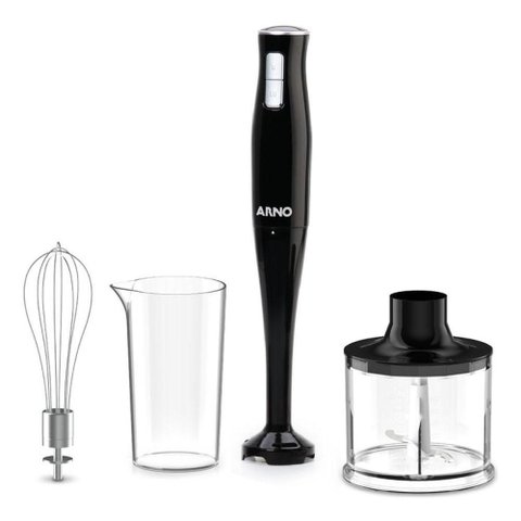 Mixer 3 em 1 Turbomix Pro 3 em 1 400W 2 Velocidades Preto 110V
