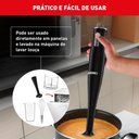 Ver imagem 4 de Mixer 3 em 1 Turbomix Pro 3 em 1 400W 2 Velocidades Preto 110V