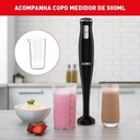 Ver imagem 6 de Mixer 3 em 1 Turbomix Pro 3 em 1 400W 2 Velocidades Preto 110V