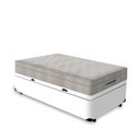 Ver imagem 1 de Cama Box Baú Solteiro + Colchão de Molas Ensacadas Ortobom Airtech Springpocket 88cm