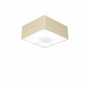 Ver imagem 1 de Plafon para Banheiro Quadrado Sb-3000 Cúpula Cor Rustico Bege