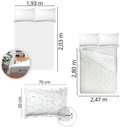 Ver imagem 4 de Jogo de Cama King Size 200 Fios Nova América -olivia (7769)