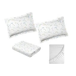 Jogo de Cama King Size 200 Fios Nova América -olivia (7769) - 4