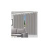 Cortina Blackout Vida Pratika 2,80x1,40m Cinza com Ilhós Pvc - 2