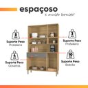 Ver imagem 6 de Armário de Cozinha Compacta 6 Portas 1 Gaveta Golden