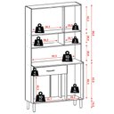 Ver imagem 4 de Armário de Cozinha Compacta 6 Portas 1 Gaveta Golden