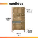Ver imagem 4 de Armário de Cozinha Compacta 6 Portas 1 Gaveta Golden