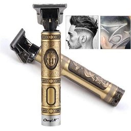 Barbeador de Cabelos Digital Clipper T9 Dourado com Kit Compl - 5