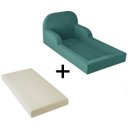Ver imagem 3 de Cama Colchão Solteiro Montessoriana Infantil - Balaqui Decor - Azul