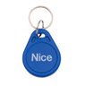 4 Chaveiros Tag RFID LF 125 KHz Linear Nice HCS Azul c/ Logo Linear-HCS - 3