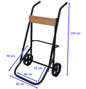 Ver imagem 2 de Suporte para Motor de Popa- Carrinho 2 Rodas