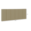 Ver imagem 6 de Cabeceira Painel Estofada Cama Casal Box 1,40 Dobrável Itália - Caramelo Suede