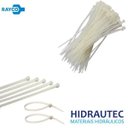 Ver imagem 4 de Abraçadeira Nylon Lacre de Segurança 140 x 3,5 c/100un. Branco Rayco