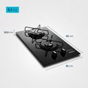 Ver imagem 6 de Cooktop a Gás 2 Bocas Mondial Ctg-04 Bivolt