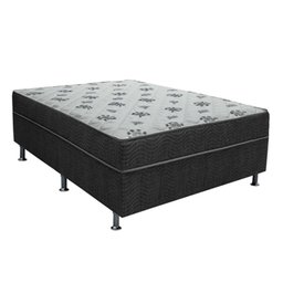 Cama Box Conjugado Casal Santo Box Espuma D23 53x138x188 - 1