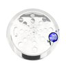 Tampa Ralo Grelha Redonda 15x15cm Inox Função Abre/fecha Cor:cromado Del Metais Premium - 4