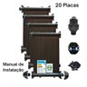Kit Aquecedor Solar Piscina 20 Placas 3Mt para 25000 Litros - 4